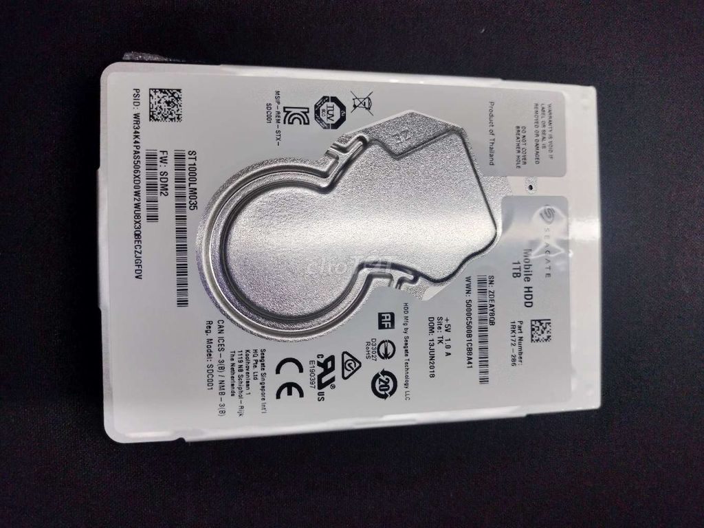Ổ cứng HDD Seagate ST1000LM035 1TB 2.5 inch. Mua bán Linh kiện (RAM, Card...) tại Quận 3 Tp Hồ Chí Minh được đăng bởi Hồng Hiệp hình 1