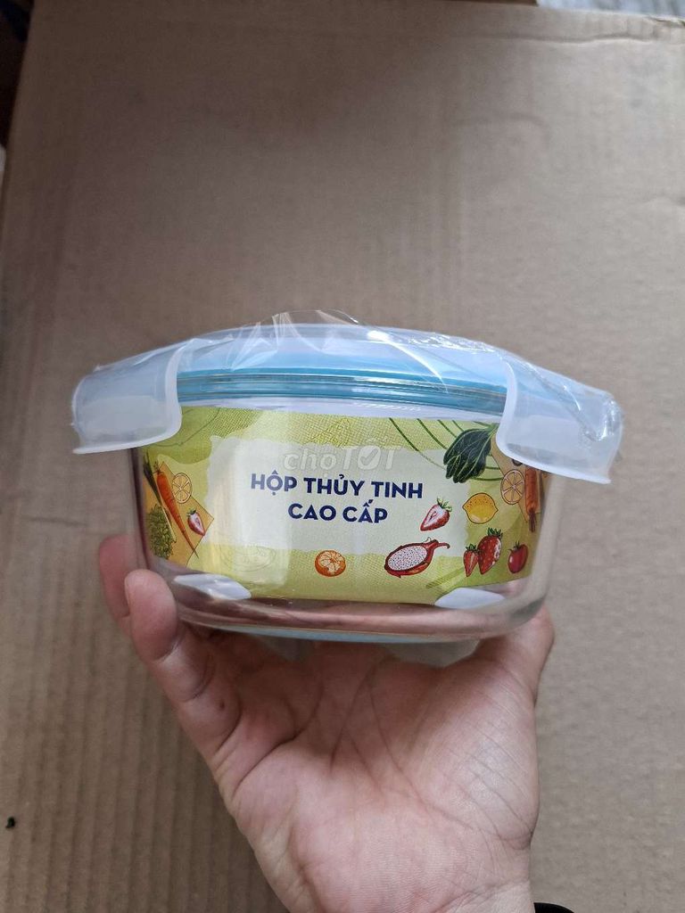 Thố thủy tinh 620ml hàng km