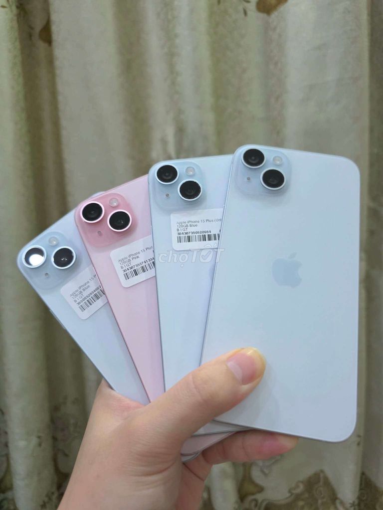 iPhone 15 Plus QT 128GB, Xanh/Hồng. Mua bán Điện thoại tại Quận Cầu Giấy Hà Nội được đăng bởi Bùi Minh Nguyên hình 1