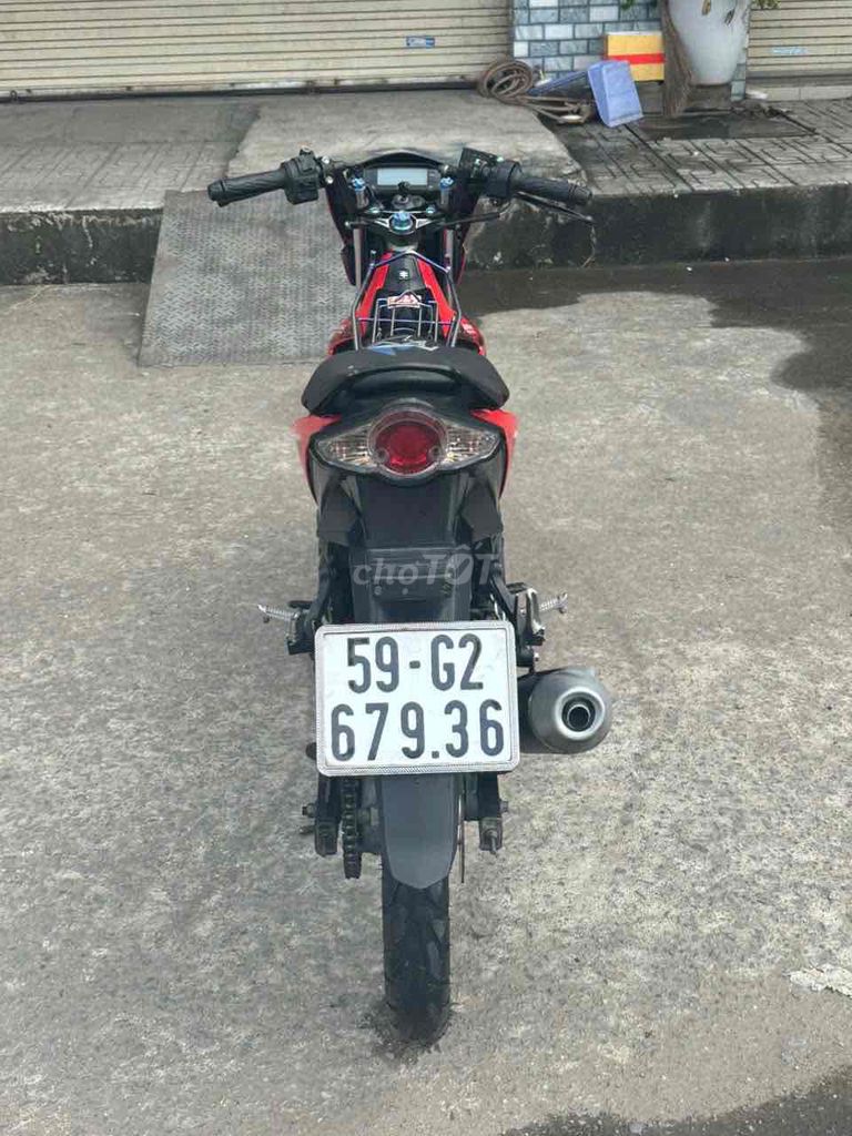 Suzuki Satria 2019 150cc Đỏ Góp 11tr nhận xe. Mua bán Xe máy tại Thành phố Thuận An Bình Dương được đăng bởi Xe Máy Cũ Bình Dương hình 5