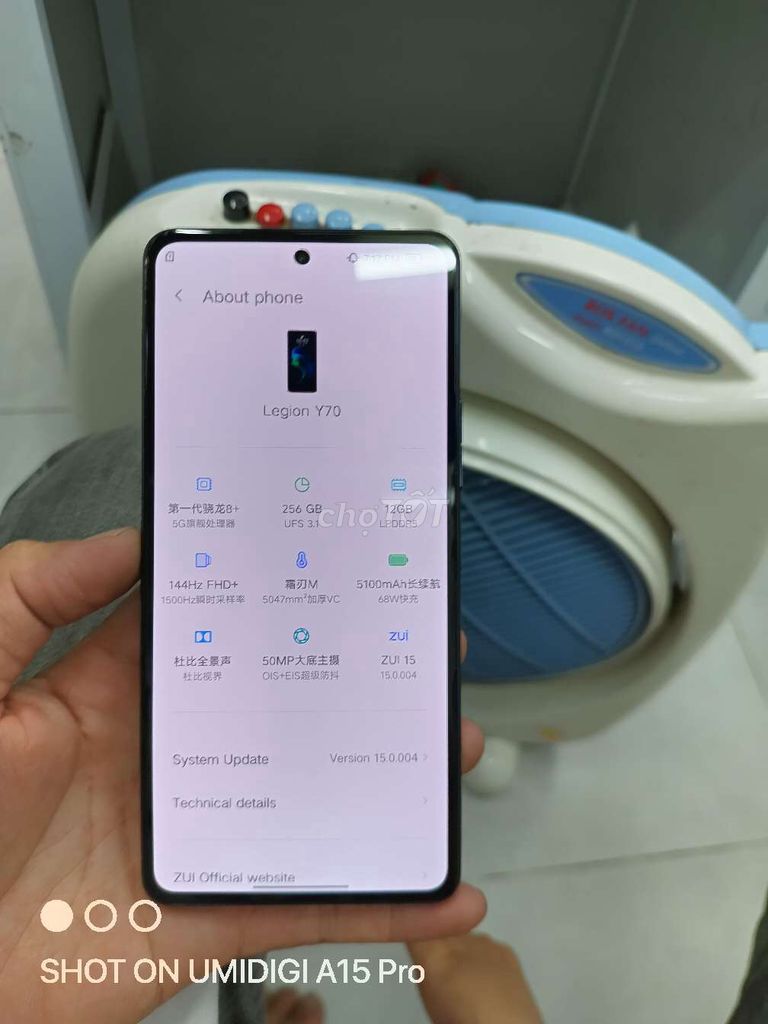 Lenovo Legion Y70 12/256GB Đen. Mua bán Điện thoại tại Huyện Bình Chánh Tp Hồ Chí Minh được đăng bởi tam duc hình 1