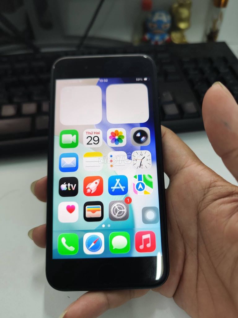 Apple iPhone SE 2 64GB Đen Đã qua sử dụng. Mua bán Điện thoại tại Quận 1 Tp Hồ Chí Minh được đăng bởi Hội Đồ Điện Tử hình 1