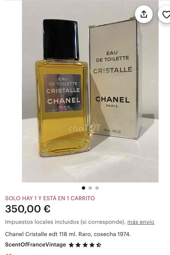 Chanel Cristalle 118ml