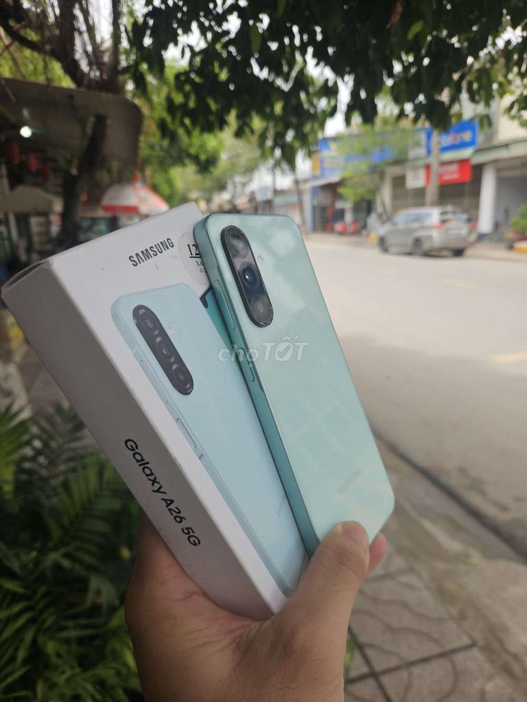 Samsung Galaxy A26 5G 8GB/256GB Xanh Mới. Mua bán Điện thoại tại Thành phố Tây Ninh Tây Ninh được đăng bởi Diệt Thuốc TN hình 1