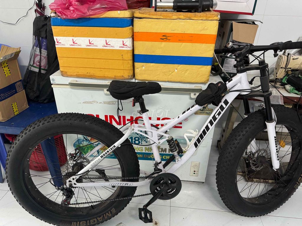 Ít chạy nên cần bán. Mua bán Xe đạp tại Huyện Cần Giuộc Long An được đăng bởi Ngò Rí hình 2