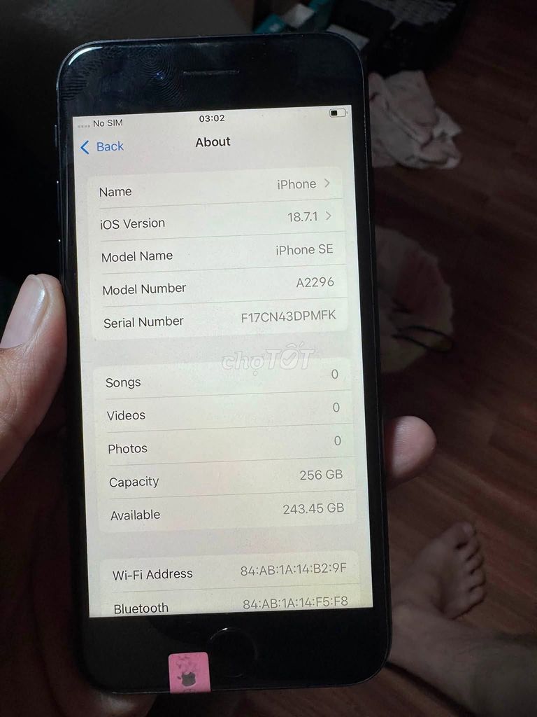 Apple iPhone SE 2020 256GB Đen. Mua bán Điện thoại tại Quận 12 Tp Hồ Chí Minh được đăng bởi Hội Đồ Điện Tử hình 1