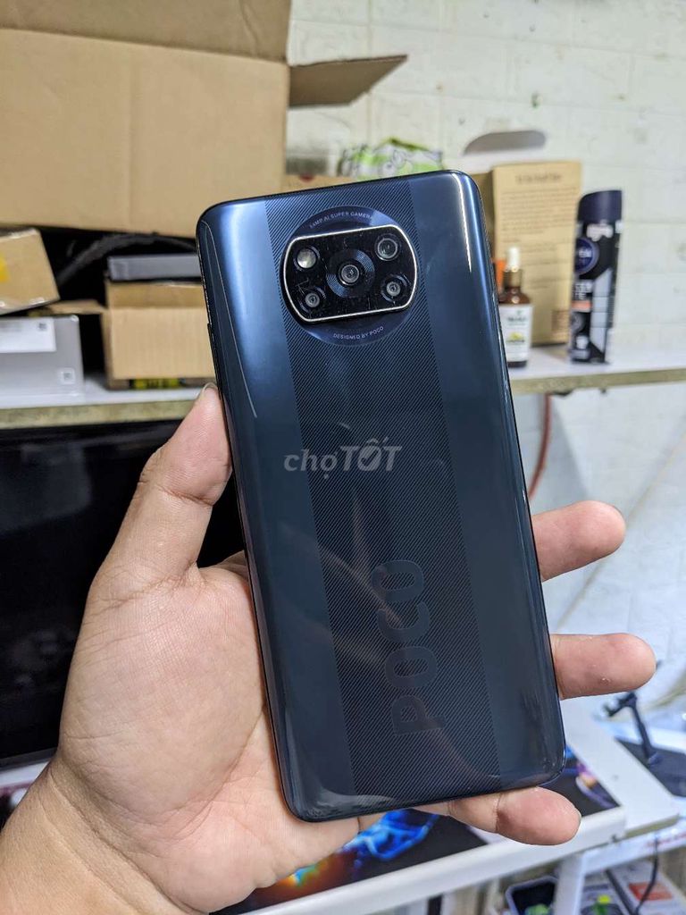 POCO X3 NFC 128GB Xám. Mua bán Điện thoại tại Thành phố Long Xuyên An Giang được đăng bởi Smartphone giá rẻ hình 1
