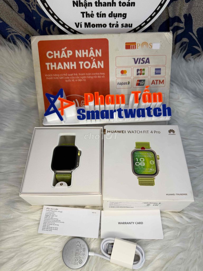 Huawei Fit 4 Pro Dây Nylon Xanh bh 16/1/2027 full. Mua bán Thiết bị đeo thông minh tại Quận Tân Phú Tp Hồ Chí Minh được đăng bởi Phan Tấn SmartWatch hình 1