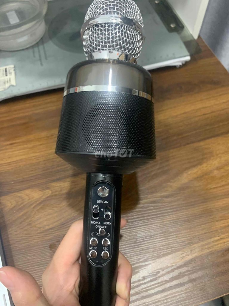 Micro hát karaoke kết nối bluetooth