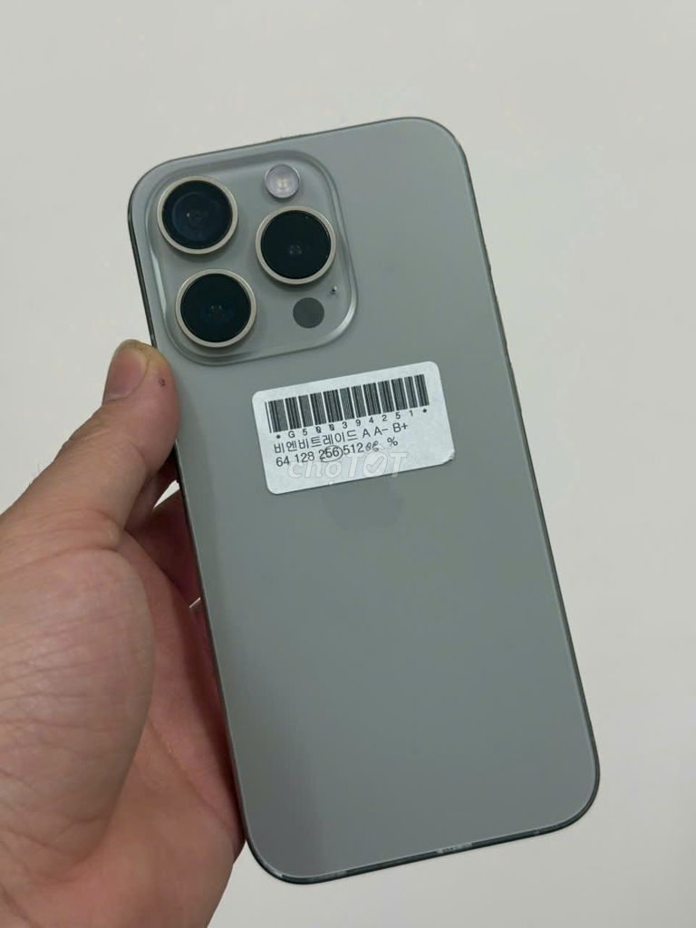 💖iphone 15 pro quốc tế 256gb thay màn jk. Mua bán Điện thoại tại Quận Hoàng Mai Hà Nội được đăng bởi Nguyễn Vũ hình 1