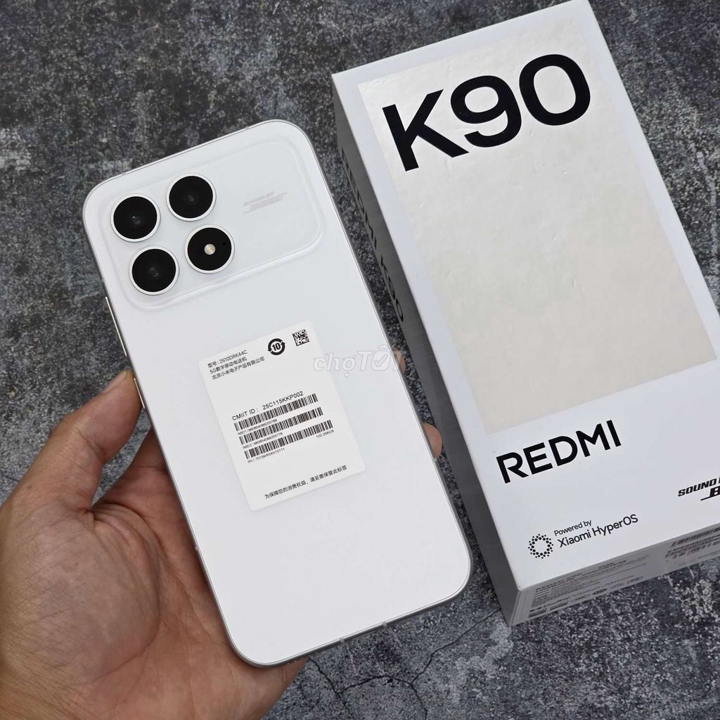 Xiaomi Redmi K90 256GB Trắng. Mua bán Điện thoại tại Quận Thanh Khê Đà Nẵng được đăng bởi Tú MB hình 1