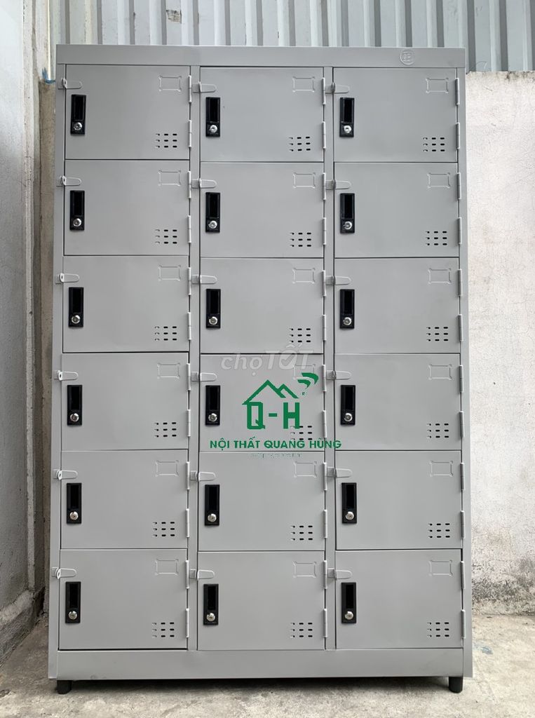 TỦ LOCKER 18 CỬA++TỦ LOCKER&TỦ SẮT LOCKER 18 CÁNH