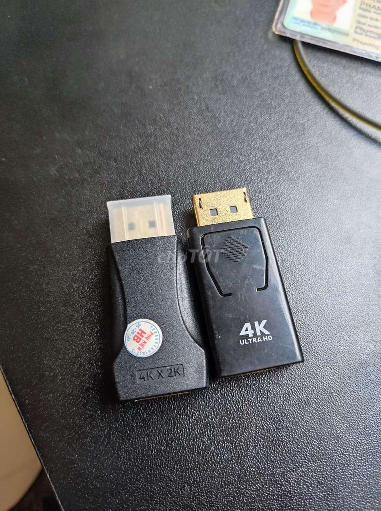 2 Bộ chuyển đổi Vention  DisplayPort to HDMI. Mua bán Phụ kiện (Màn hình, Chuột...) tại Huyện Càng Long Trà Vinh được đăng bởi Phạm Minh Triệu hình 1