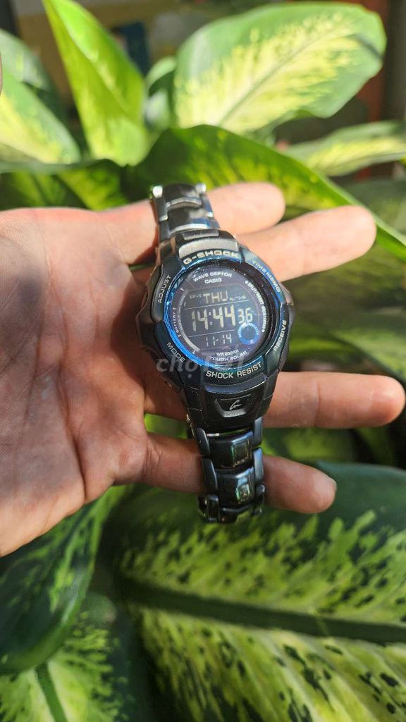 đồng hồ casio full thép mạ pvd đen