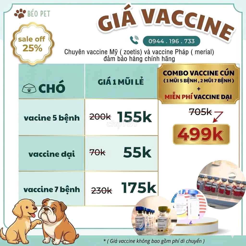 Dịch vụ tiêm vaccine tại nhà hcm. Mua bán Phụ kiện, Thức ăn, Dịch vụ tại Thành phố Thủ Đức Tp Hồ Chí Minh được đăng bởi tâm như hình 1