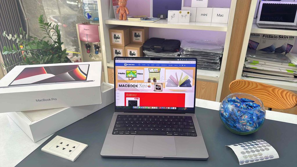 MacBook Pro 14inch: M1 Max /32GB/1TB LikeNew. Mua bán Laptop tại Quận Thanh Khê Đà Nẵng được đăng bởi Tín Phát Apple hình 1