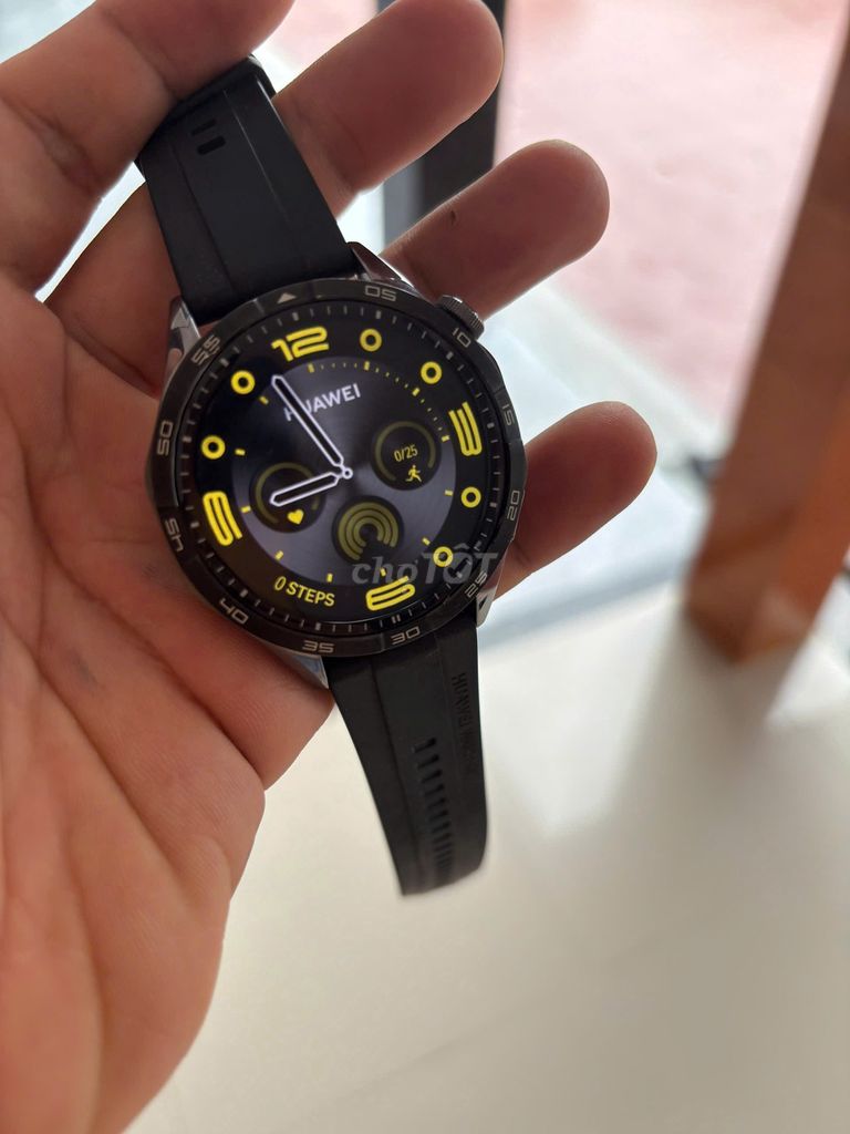 Huawei Watch GT4 46mm Đen Silicon. Mua bán Thiết bị đeo thông minh tại Huyện Quảng Điền Thừa Thiên Huế được đăng bởi DũngS hình 1