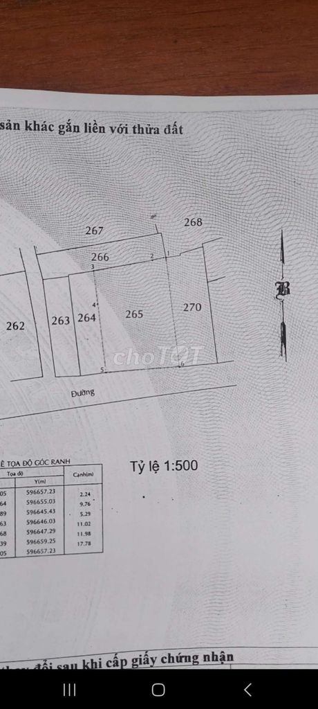 Mặt Tiền Đông Thạnh 3-3 Đất 12 x18 SHR 204m2