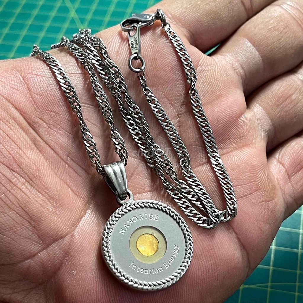 Dây chuyền Titanium Bạc Nhật Bản Unisex. Mua bán Phụ kiện thời trang khác tại Quận 8 Tp Hồ Chí Minh được đăng bởi Huỳnh Nhân hình 1