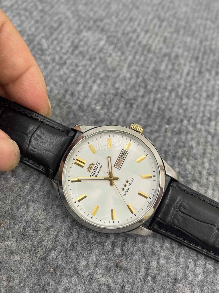 Đồng hồ Orient Nam Thép không gỉ. Mua bán Đồng hồ tại Huyện Thanh Sơn Phú Thọ được đăng bởi Đinh Quốc An hình 1