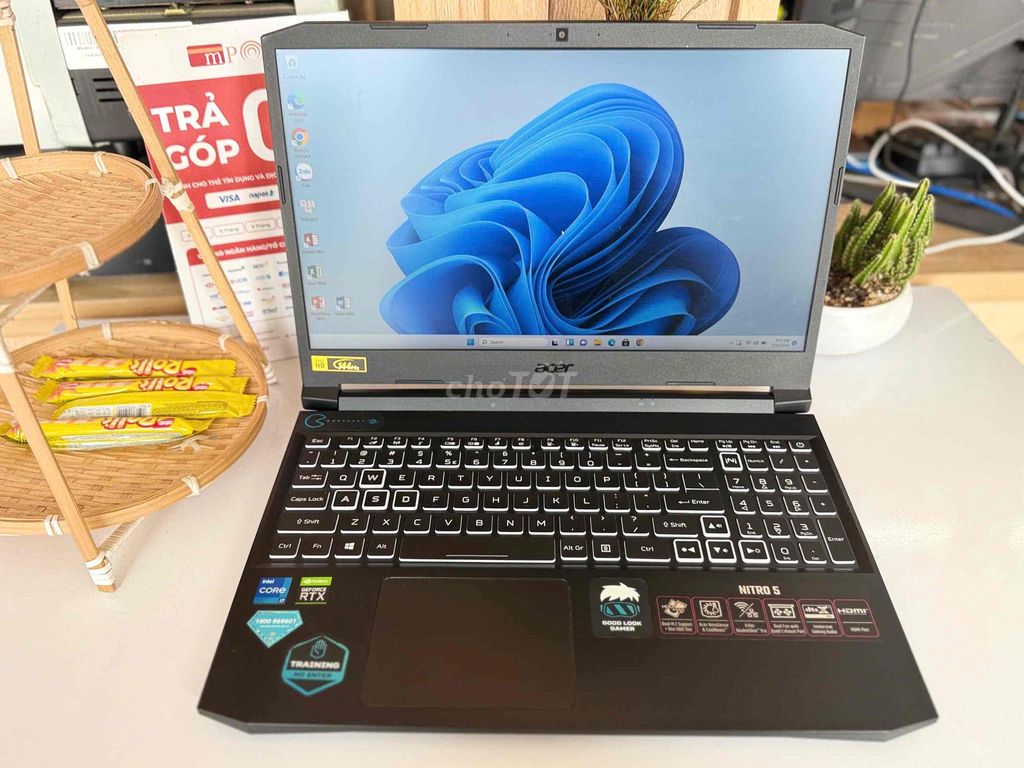 Acer Nitro 5 i7-11800H 15.6 inch 8GB/512GB/RTX3050. Mua bán Laptop tại Quận Ninh Kiều Cần Thơ được đăng bởi Cầm Đồ Thànhmobile cần thơ hình 1