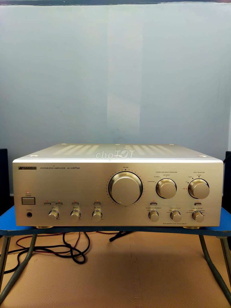 Amply Sansui AU-607MR Vàng gold. Mua bán Tivi, Âm thanh tại Quận 6 Tp Hồ Chí Minh được đăng bởi Trí Huỳnh  hình 1