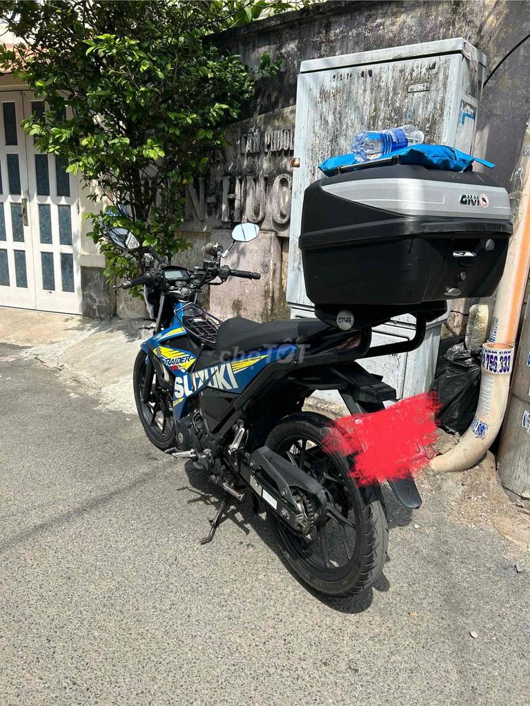 Suzuki Raider 2017 Xanh dương 74210 km. Mua bán Xe máy tại Quận Bình Thạnh Tp Hồ Chí Minh được đăng bởi Hoàng Bảo hình 1
