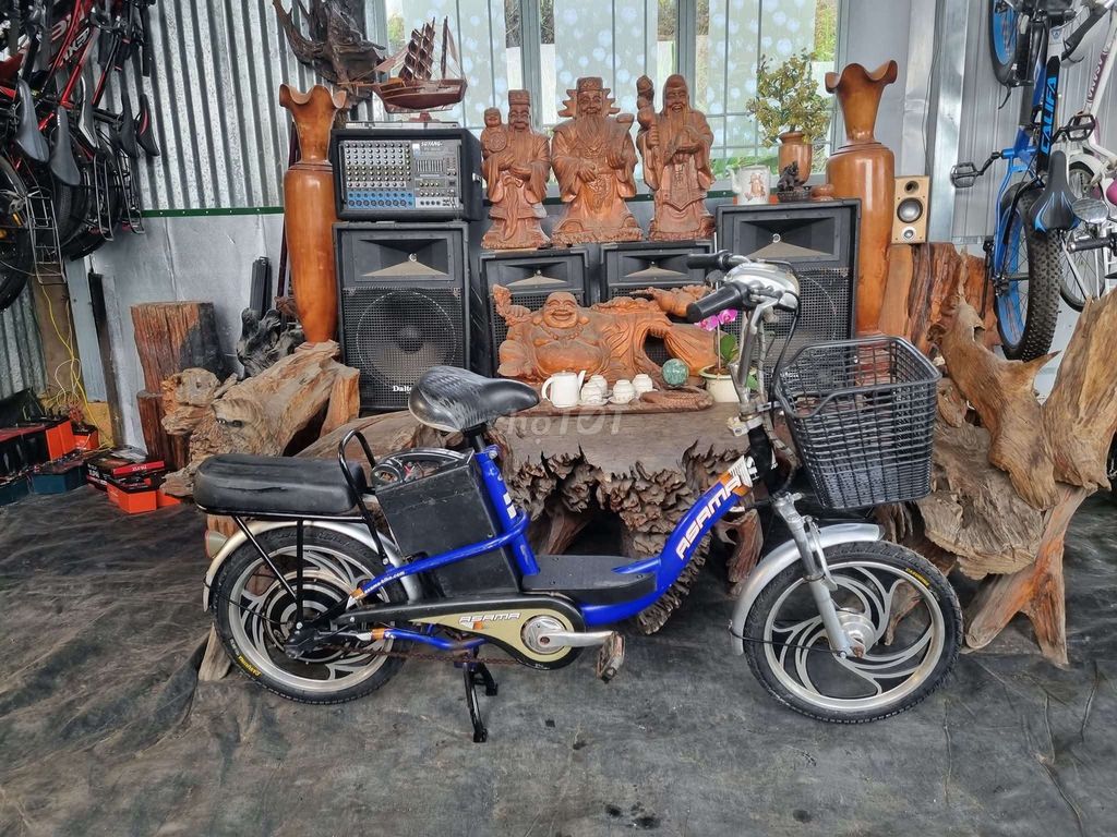 Xe đạp điện Osakar 133 màu Đen. Mua bán Xe điện tại Thành phố Đà Lạt Lâm Đồng được đăng bởi quang le hình 4