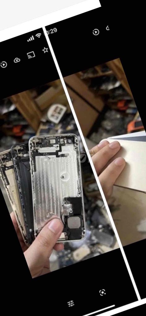 Vỏ iphone 5 còn gold và trắng còn đẹp 99% đủ dây n. Mua bán Linh kiện (RAM, Card...) tại Quận Tân Phú Tp Hồ Chí Minh được đăng bởi Trương Hiệp hình 1