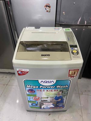 máy giặt sanyo aqua 8kg mới đẹpm