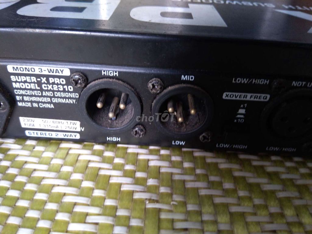 0902305735 - Phân tầng Behringer Đức