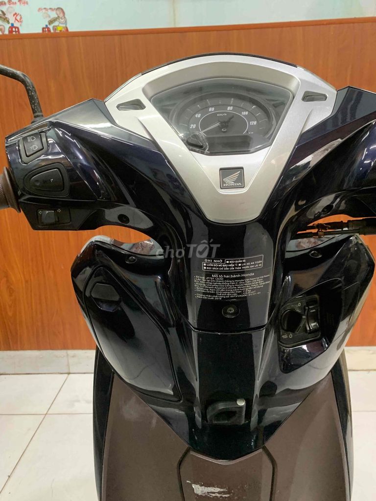Honda Lead 2019 Smartkey Сине-черный отличный