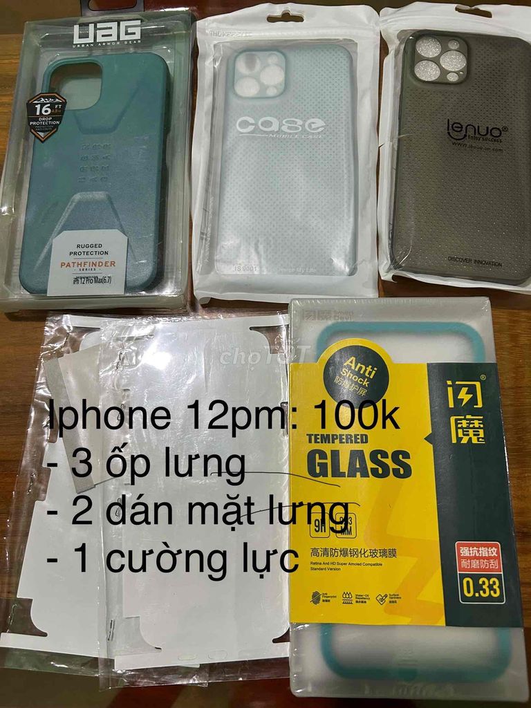 Thanh lý ốp lưng, cường lực, dán màn hình, mặt sau. Mua bán Phụ kiện (Màn hình, Chuột...) tại Huyện Thoại Sơn An Giang được đăng bởi Tấn Phước hình 1