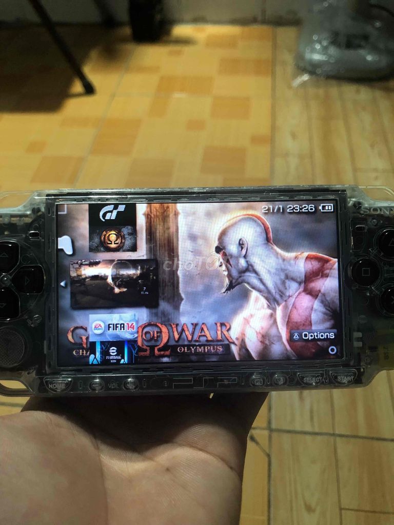 psp 2000 hack 128gb sẵn nhiều game