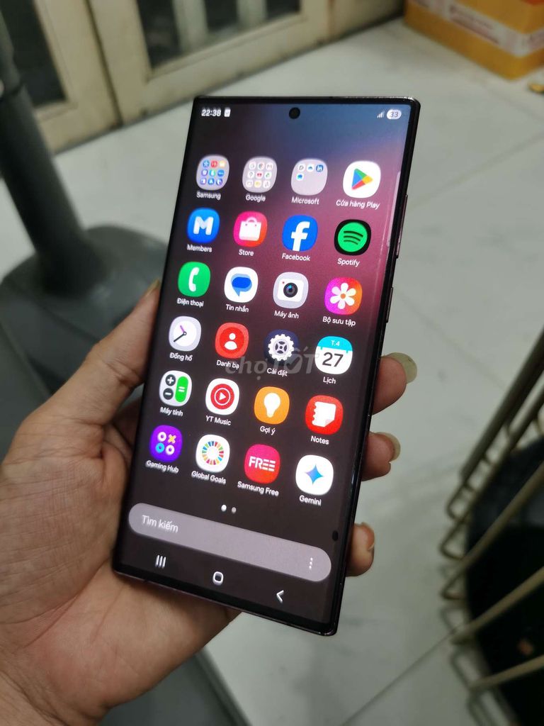 Samsung S22 Ultra zin full có gl. Mua bán Điện thoại tại Quận Bình Tân Tp Hồ Chí Minh được đăng bởi Mr Zui 18 tuổi rưỡi hình 1