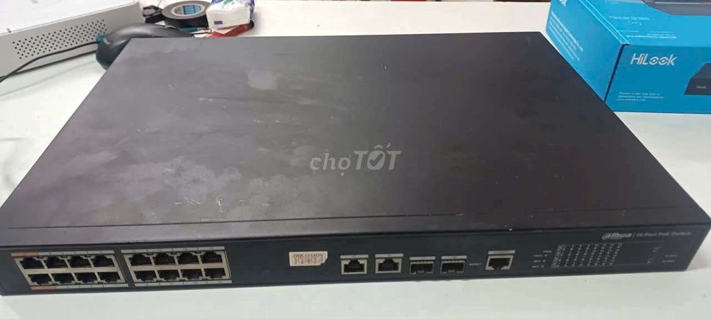 Switch PoE Dahua DH-PFS4218-16ET-190. Mua bán Phụ kiện (Màn hình, Chuột...) tại Huyện Mỏ Cày Bắc Bến Tre được đăng bởi Thua mua camera thanh lý hình 1