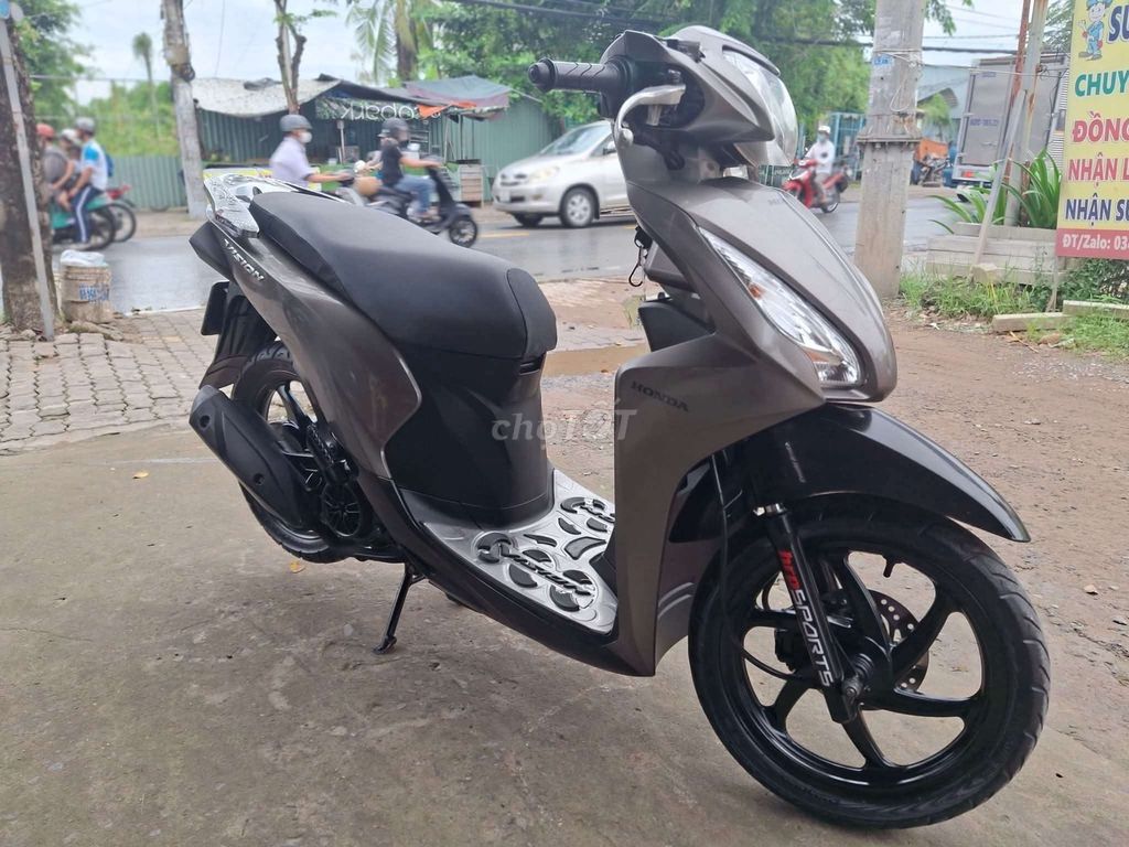 HONDA VISION . ĐK 2017 BS 64 . XE ZIN CÀVET ĐẦY ĐỦ. Mua bán Xe máy tại Huyện Nhà Bè Tp Hồ Chí Minh được đăng bởi tuân anh  hình 2