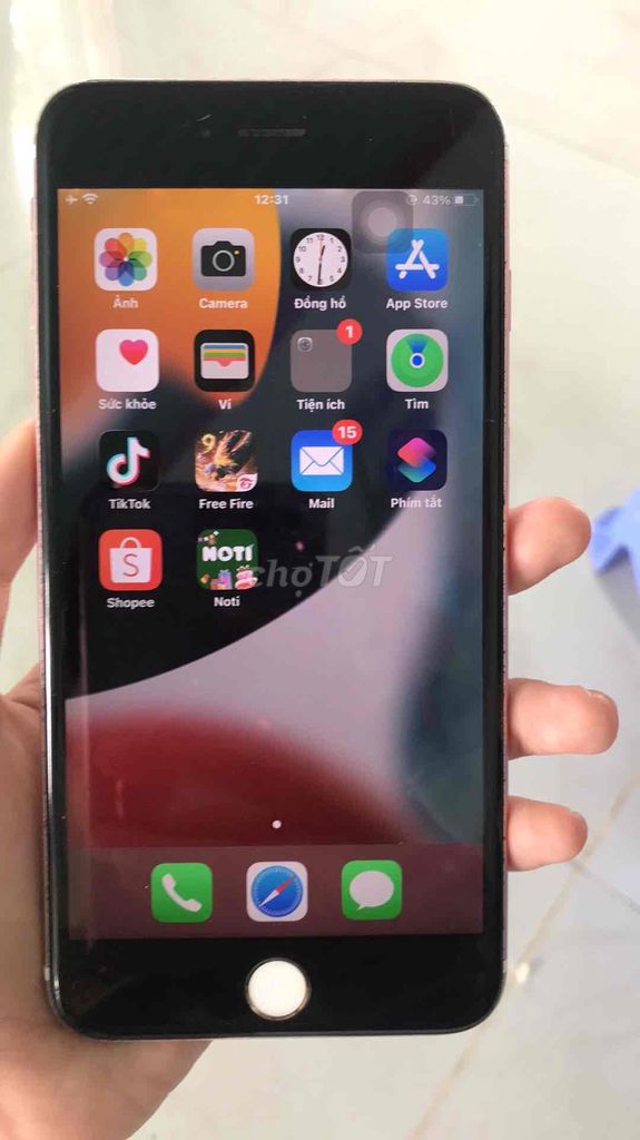 Apple iPhone 6s Plus 16GB Hồng Đã thay pin. Mua bán Điện thoại tại Thị xã La Gi Bình Thuận được đăng bởi Nguyễn Trang hình 1