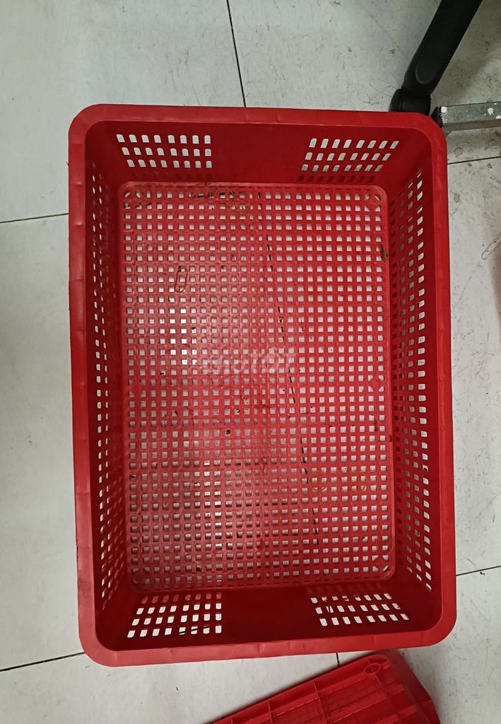 Sóng nhựa Long Thành 610x420x190 mm Đỏ. Mua bán Đồ chuyên dụng, Giống nuôi trồng tại Quận 5 Tp Hồ Chí Minh được đăng bởi DUG NHI hình 1