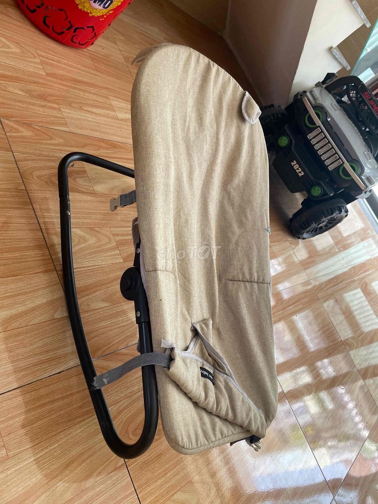 Ghế rung vải màu Be. Mua bán Mẹ và bé tại Thành phố Thủ Đức Tp Hồ Chí Minh được đăng bởi Huệ lâm hình 1