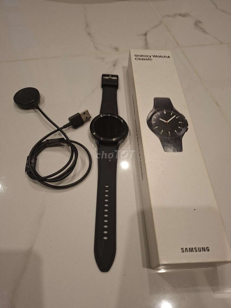Samsung Galaxy Watch 4 Classic GPS 46mm Đen. Mua bán Thiết bị đeo thông minh tại Thành phố Thủ Đức Tp Hồ Chí Minh được đăng bởi PHAN PHÚC hình 1