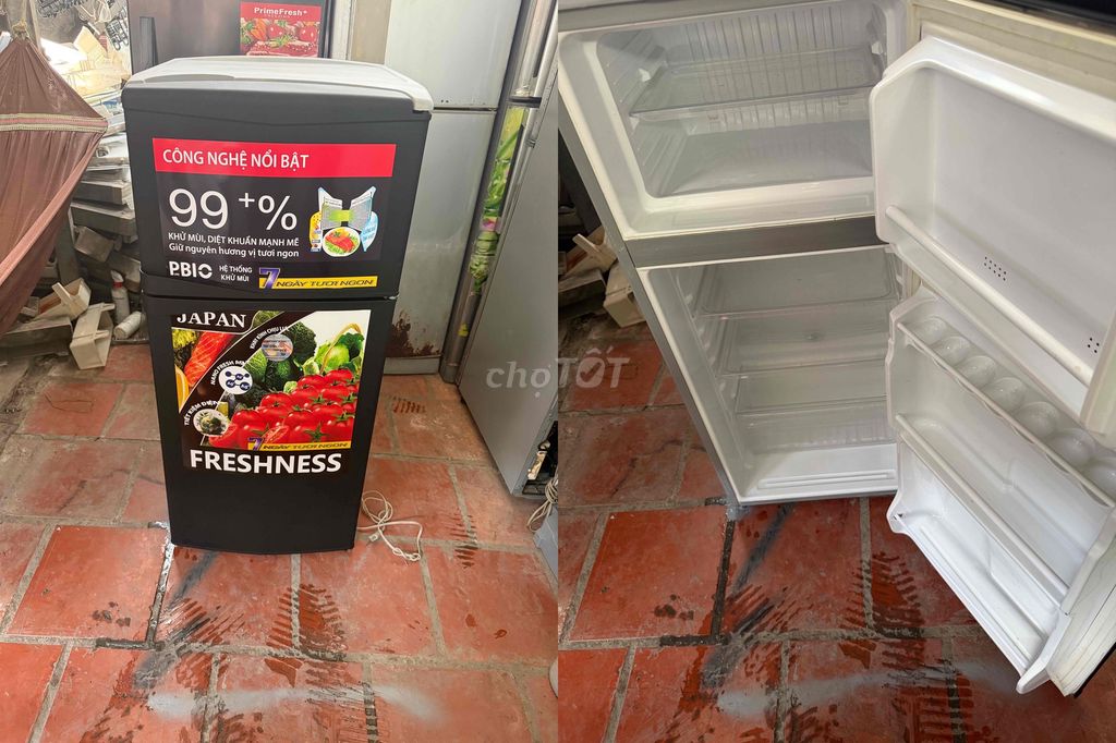 sanyo 120l 1tr2 máy móc zin nhẹ điện bh 3 tháng. Mua bán Tủ lạnh tại Thành phố Thủ Đức Tp Hồ Chí Minh được đăng bởi đỗ thị mai  hình 1