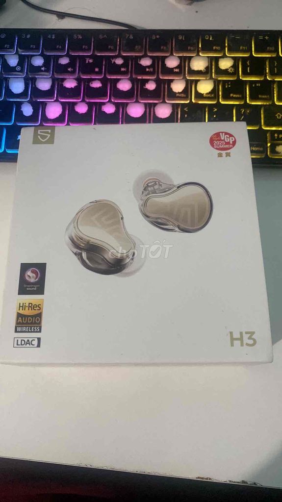 Tai nghe Soundpeats H3 Like new. Mua bán Tivi, Âm thanh tại Quận Hải Châu Đà Nẵng được đăng bởi Hòang Nguyễn Minh hình 1