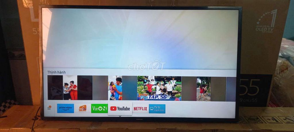 Smart Tivi Samsung 43inch FHD giọng nói, mẫu 2020