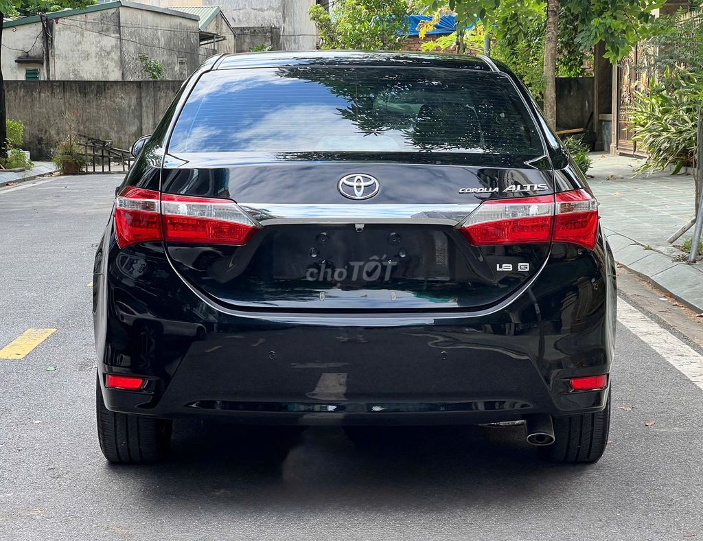 Toyota Corolla Altis 1.8G 2015 màu đen. Mua bán Ô tô tại Quận Long Biên Hà Nội được đăng bởi PHÚC LÂM  AUTO hình 5
