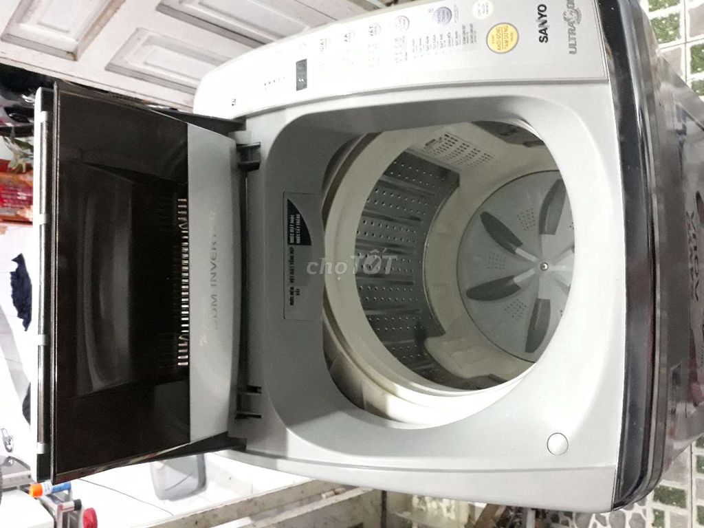 0939607304 - thanh lý máy giặt AQUA 9kg INVETER như hình