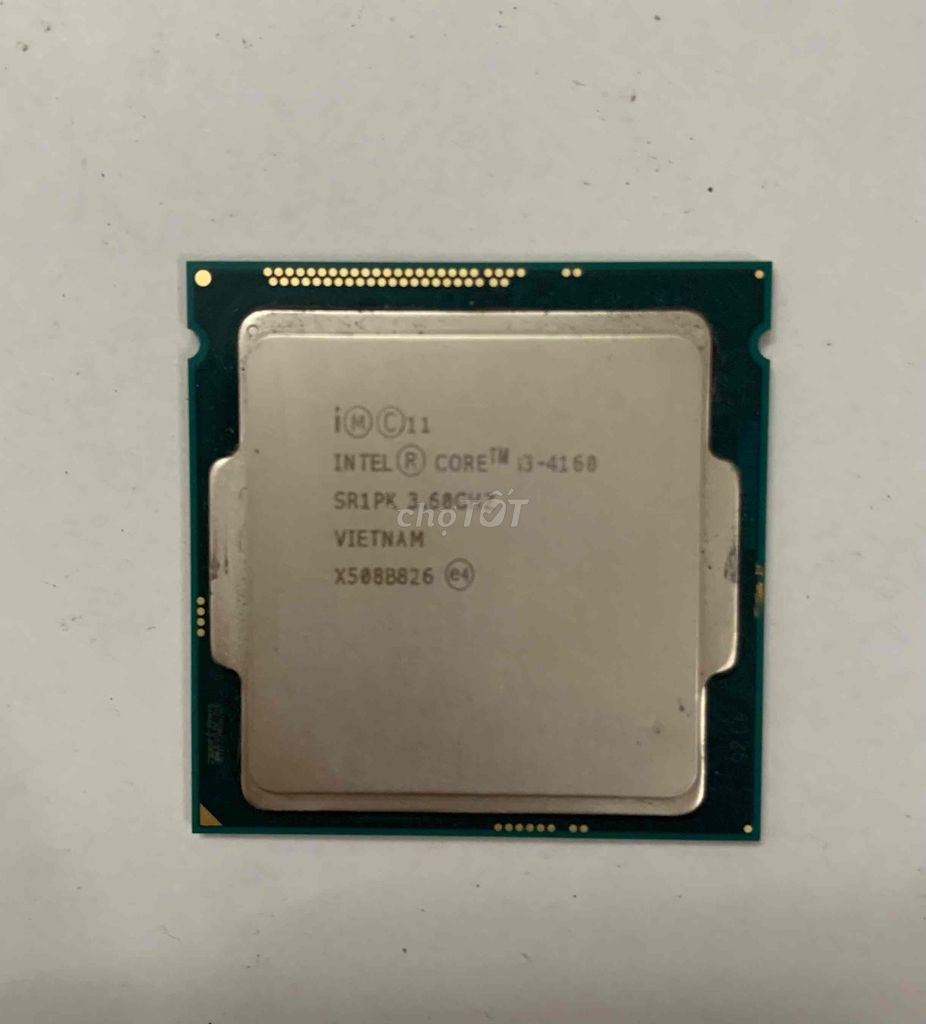 CPU Intel Core i3-4160. Mua bán Linh kiện (RAM, Card...) tại Quận Tân Phú Tp Hồ Chí Minh được đăng bởi Nguyễn Phong hình 1