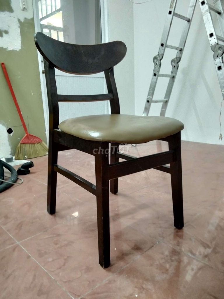 Ghế Mango Gỗ cao su Nâu 90% mới. Mua bán Bàn ghế tại Quận Phú Nhuận Tp Hồ Chí Minh được đăng bởi NỘI THẤT KVN hình 1