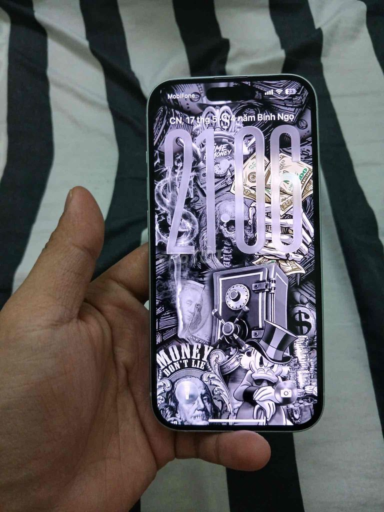 Apple iPhone 15 128GB Trắng Đã dùng. Mua bán Điện thoại tại Quận Phú Nhuận Tp Hồ Chí Minh được đăng bởi vương gia huy hình 1