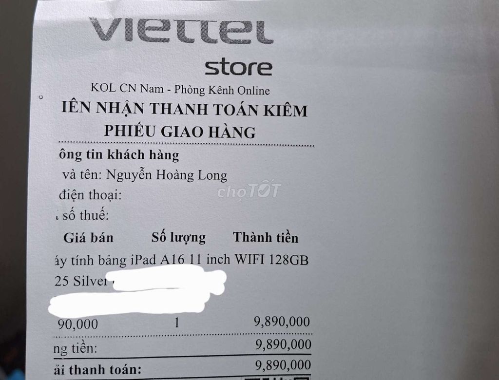 Apple iPad A16 11 inch 128GB Bạc. Mua bán Máy tính bảng tại Quận Ba Đình Hà Nội được đăng bởi nguyễn hoàng long hình 1